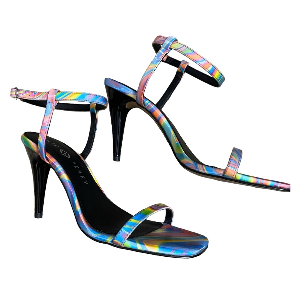 Katy Perry Vivvian Rainbow Multi Sandal Size 7.5 - Picture 6 of 12